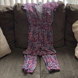 Colorful girls romper